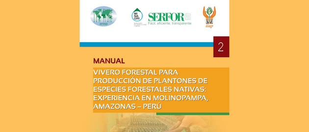 Vivero forestal para producción de plantones de especies forestales nativas